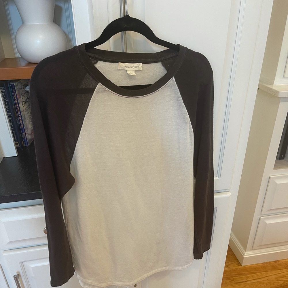 Treasure and Bond baseball tee